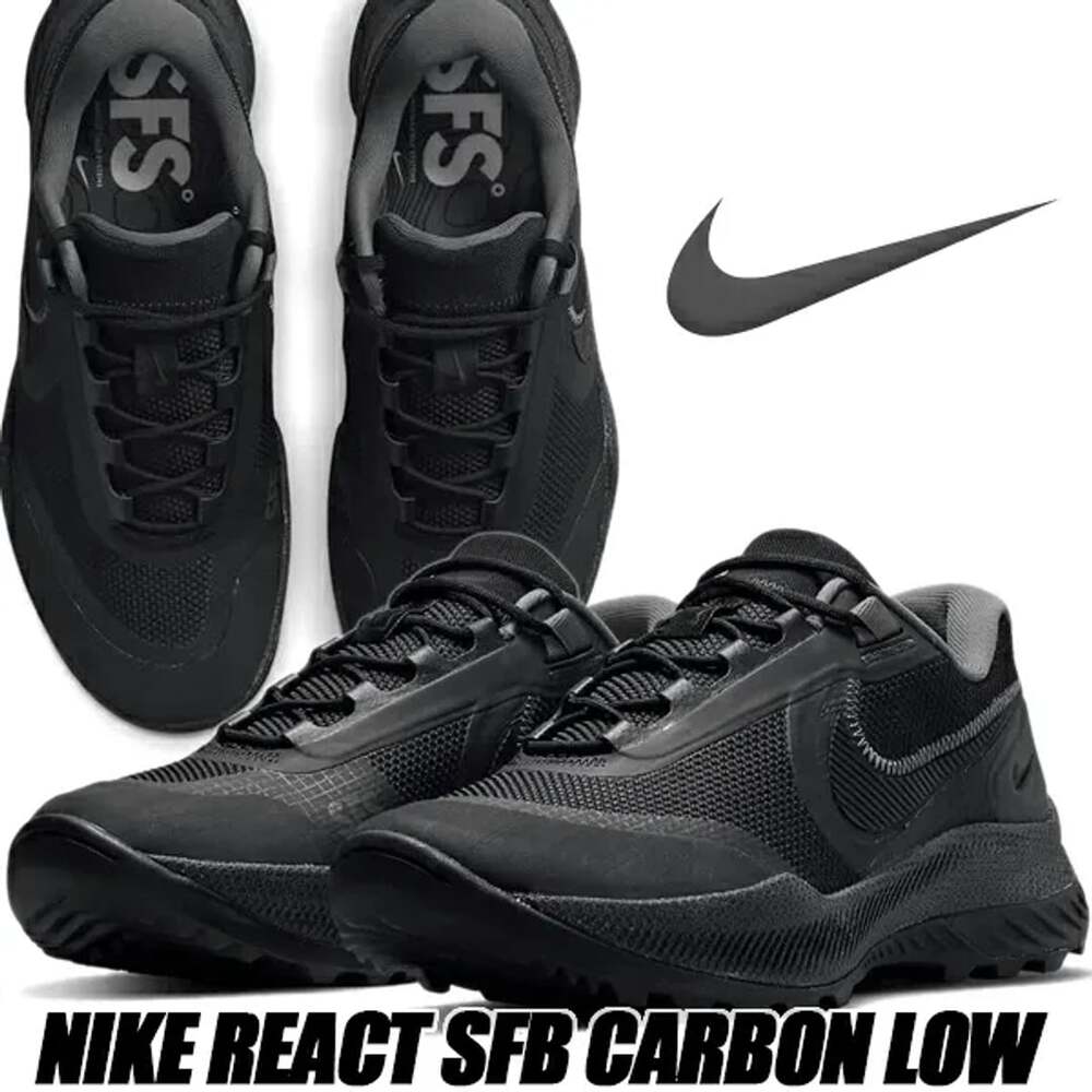 Nike React SFB Carbon Low Size 12 Black Anthracite CZ7399-001 Brand New!